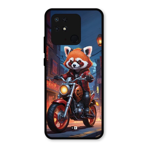 Fox Rider Metal Back Case for Redmi 10