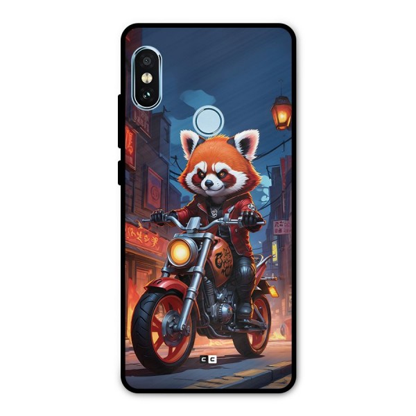 Fox Rider Metal Back Case for Redmi Note 5 Pro