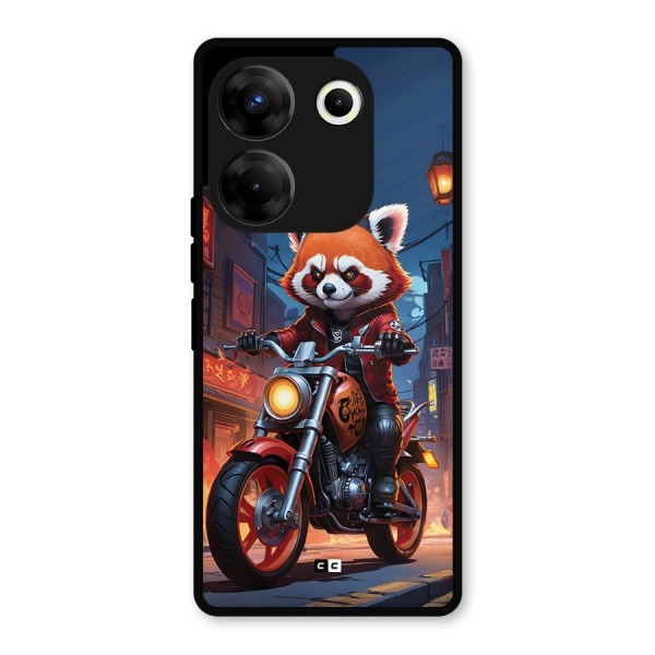 Fox Rider Metal Back Case for Tecno Camon 20