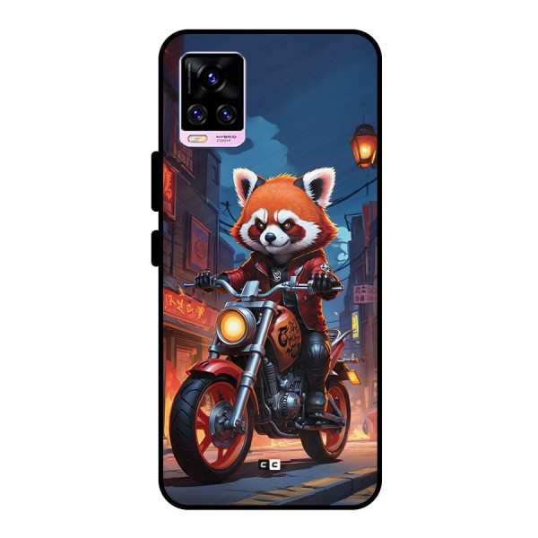 Fox Rider Metal Back Case for Vivo V20 Pro