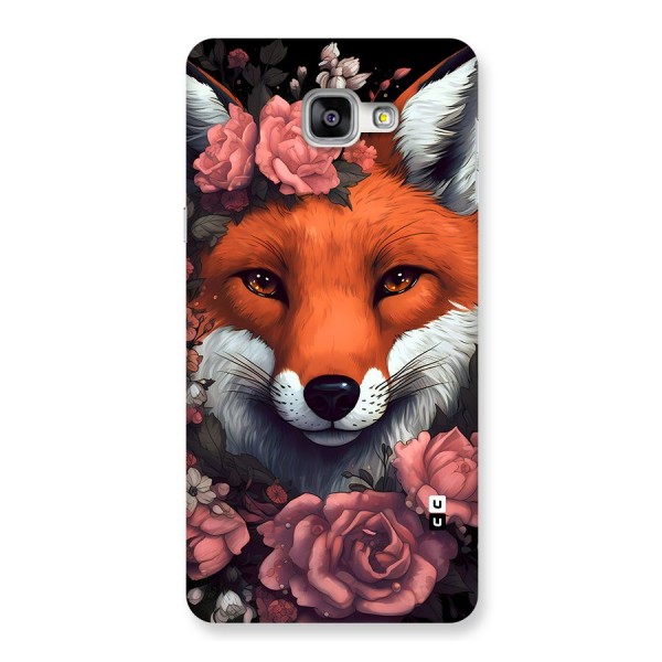 Fox and Roses Back Case for Galaxy A9