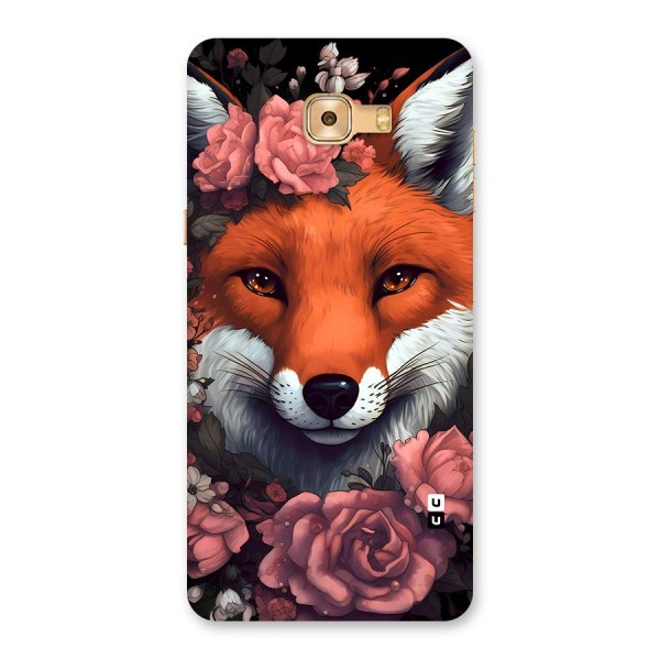 Fox and Roses Back Case for Galaxy C9 Pro