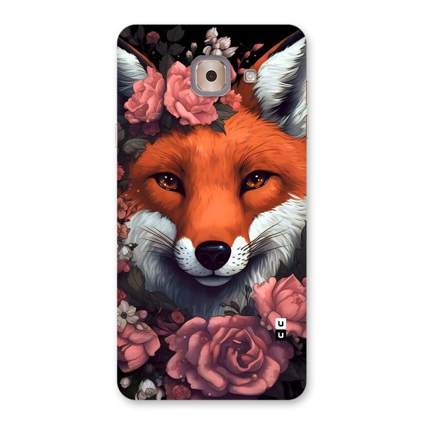 Fox and Roses Back Case for Galaxy J7 Max