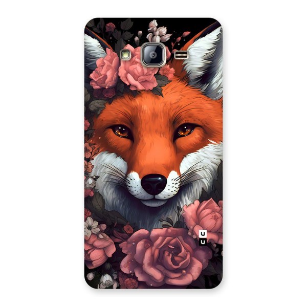 Fox and Roses Back Case for Galaxy On5