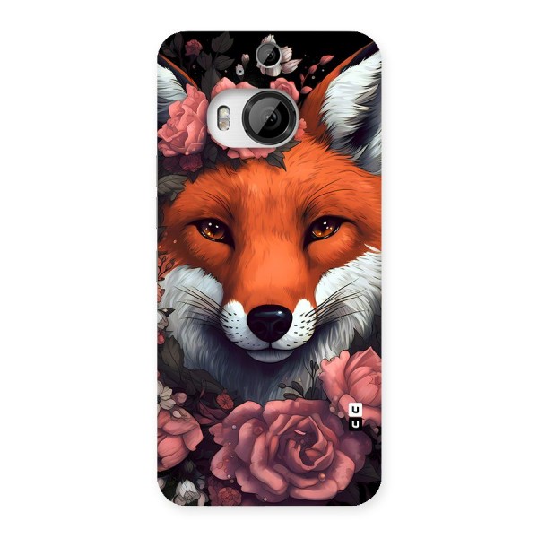 Fox and Roses Back Case for HTC One M9 Plus