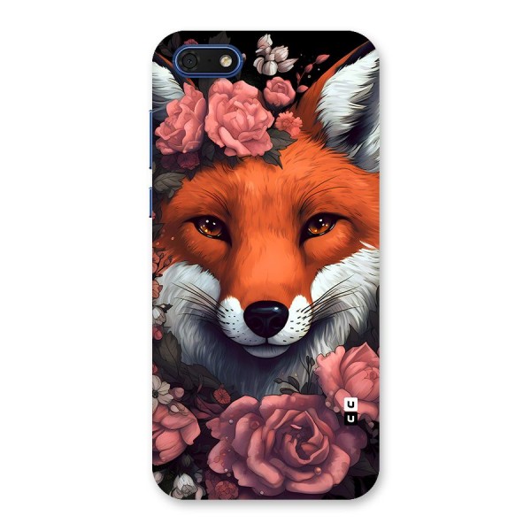 Fox and Roses Back Case for Honor 7s