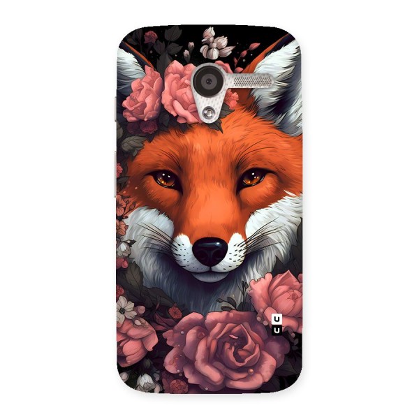 Fox and Roses Back Case for Moto X