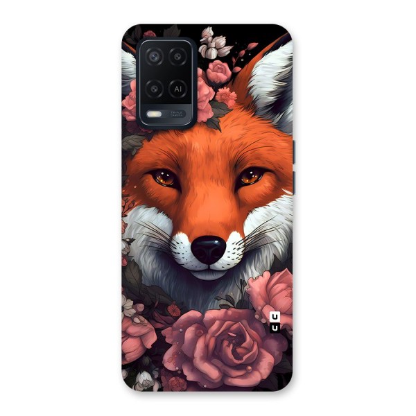 Fox and Roses Back Case for Oppo A54