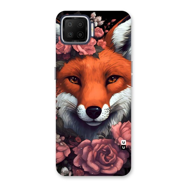 Fox and Roses Back Case for Oppo F17