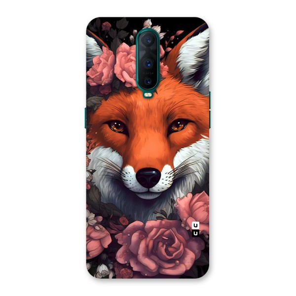 Fox and Roses Back Case for Oppo R17 Pro