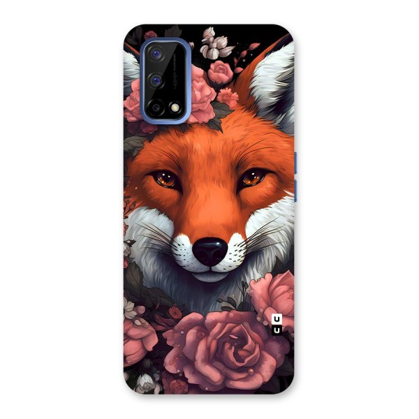Fox and Roses Back Case for Realme Narzo 30 Pro