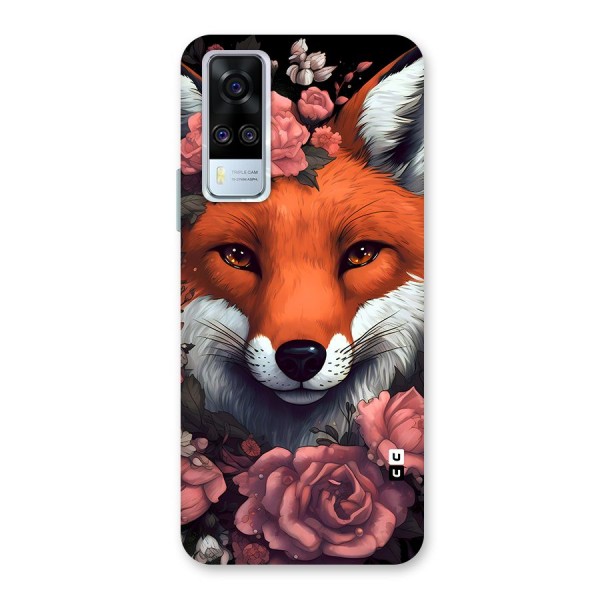 Fox and Roses Back Case for Vivo Y51