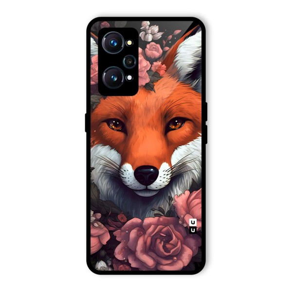Fox and Roses Glass Back Case for Realme GT 2