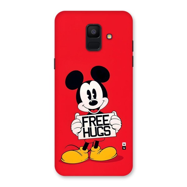 Free Hugs Back Case for Galaxy A6 (2018)