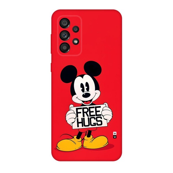 Free Hugs Back Case for Galaxy A73 5G