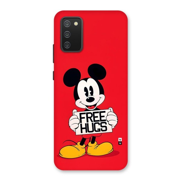 Free Hugs Back Case for Galaxy F02s