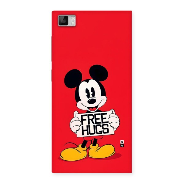 Free Hugs Back Case for Mi3