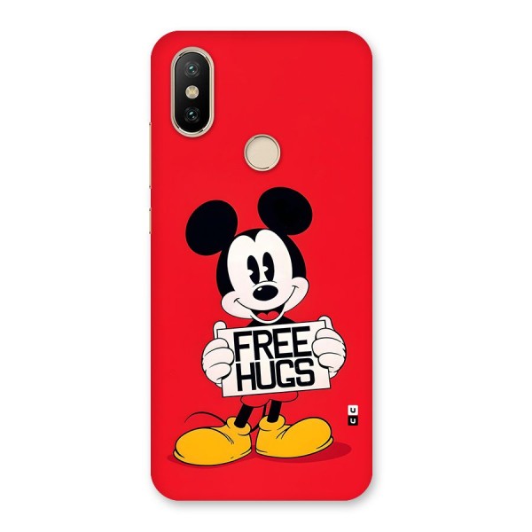 Free Hugs Back Case for Mi A2