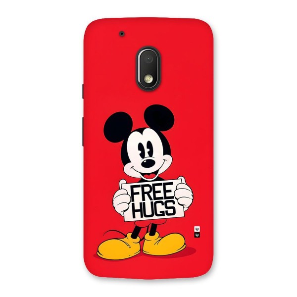 Free Hugs Back Case for Moto G4 Play