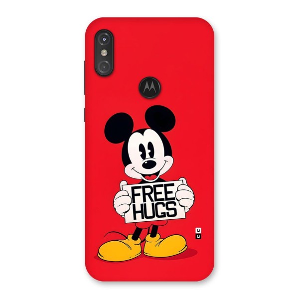 Free Hugs Back Case for Motorola One Power