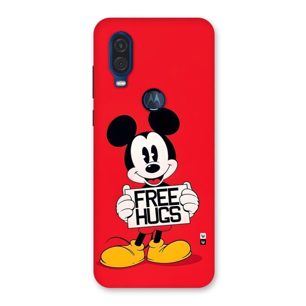 Free Hugs Back Case for Motorola One Vision