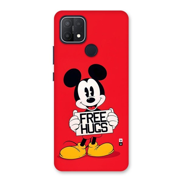 Free Hugs Back Case for Oppo A15