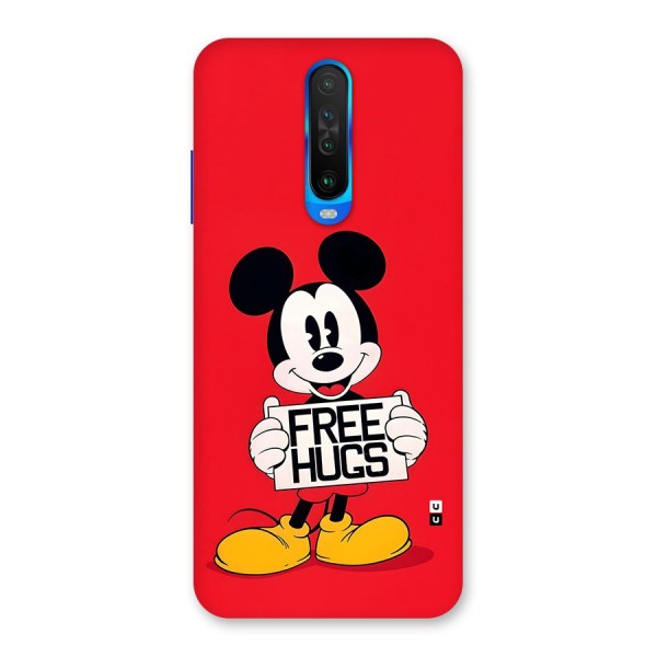 Free Hugs Back Case for Poco X2