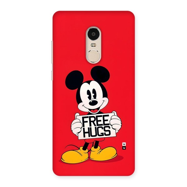 Free Hugs Back Case for Redmi Note 4