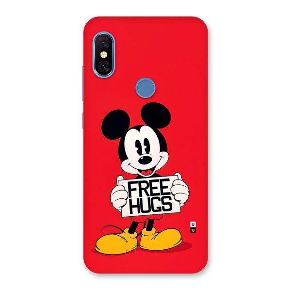 Free Hugs Back Case for Redmi Note 6 Pro