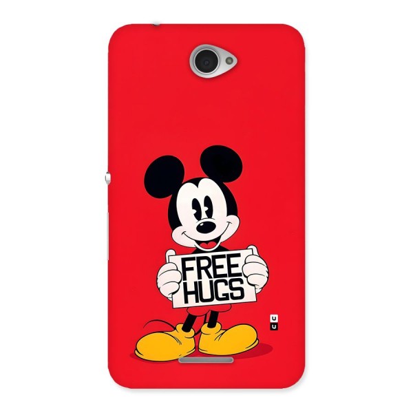 Free Hugs Back Case for Xperia E4