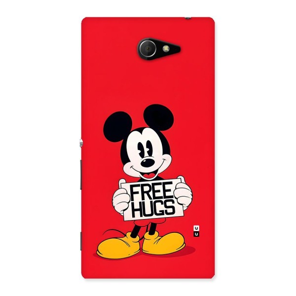 Free Hugs Back Case for Xperia M2