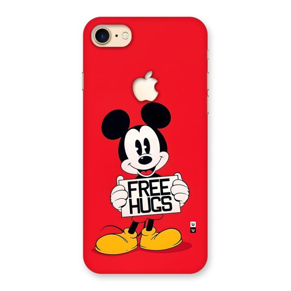 Free Hugs Back Case for iPhone 7 Apple Cut