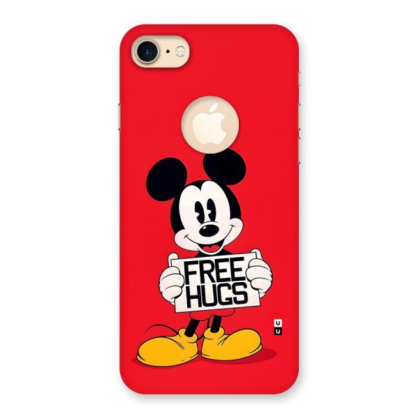 Free Hugs Back Case for iPhone 8 Logo Cut