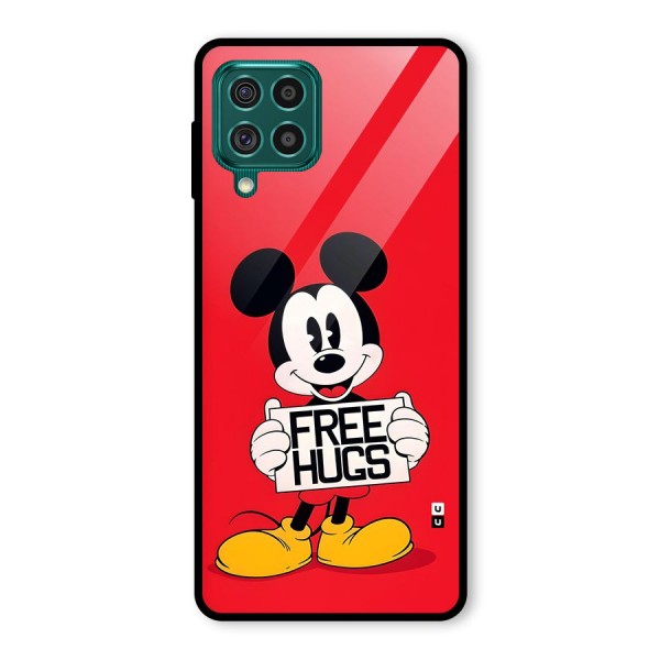 Free Hugs Glass Back Case for Galaxy F62