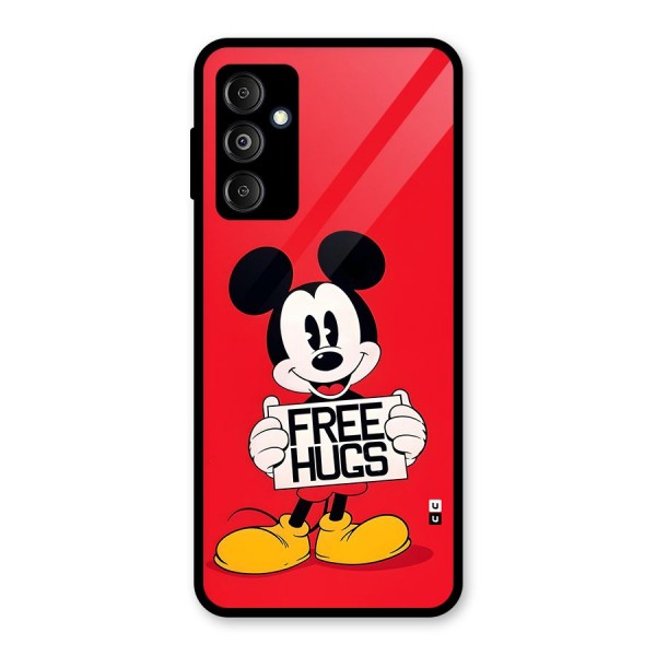 Free Hugs Glass Back Case for Galaxy M14 5G