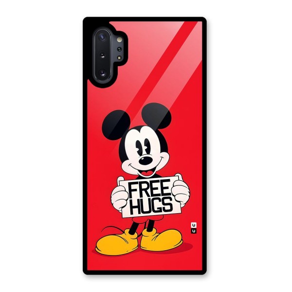 Free Hugs Glass Back Case for Galaxy Note 10 Plus