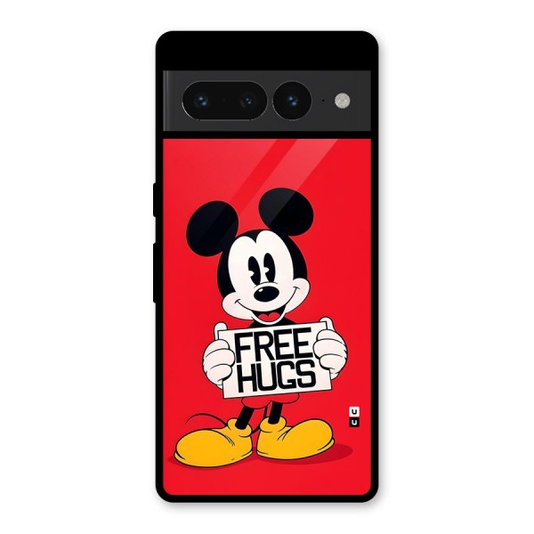 Free Hugs Glass Back Case for Google Pixel 7 Pro