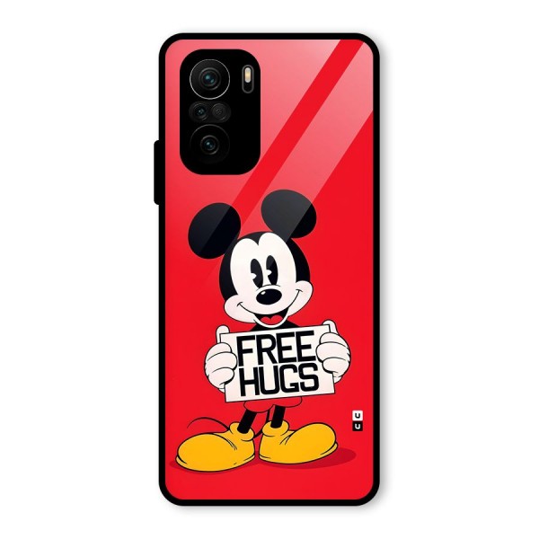 Free Hugs Glass Back Case for Mi 11X Pro