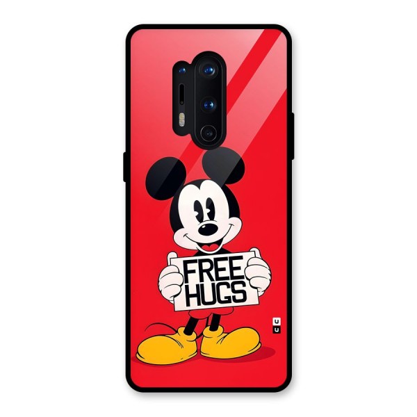 Free Hugs Glass Back Case for OnePlus 8 Pro