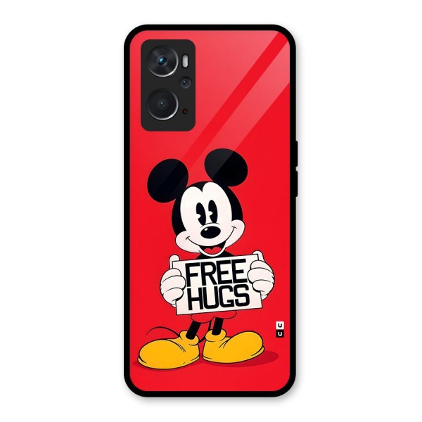 Free Hugs Glass Back Case for Oppo K10 4G