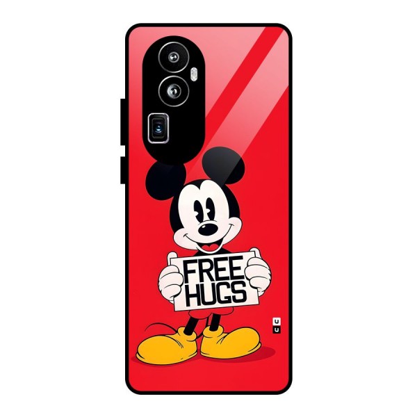 Free Hugs Glass Back Case for Oppo Reno10 Pro Plus