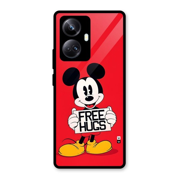 Free Hugs Glass Back Case for Realme 10 Pro Plus