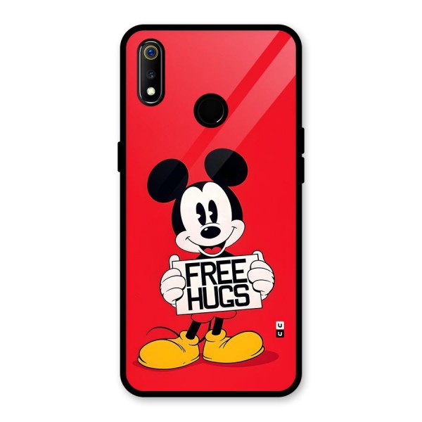 Free Hugs Glass Back Case for Realme 3