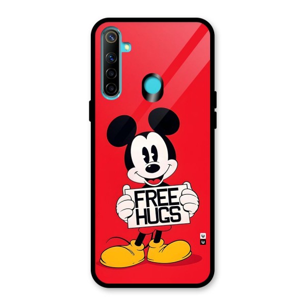 Free Hugs Glass Back Case for Realme 5