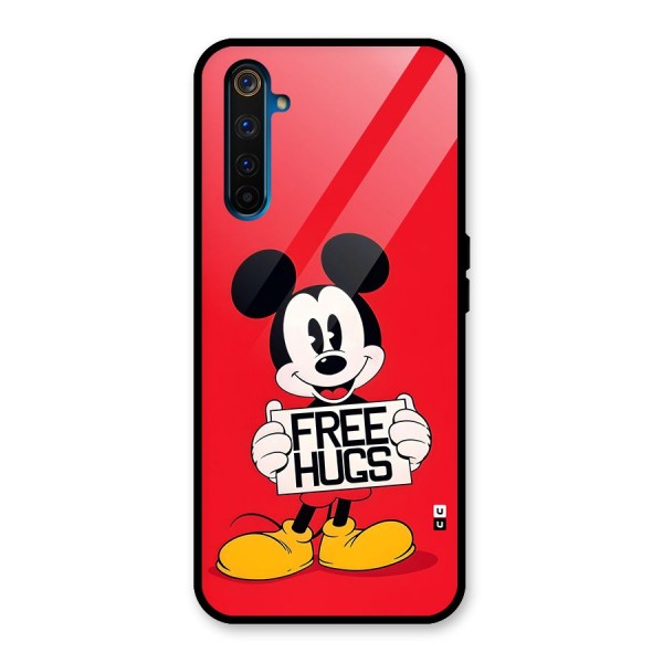 Free Hugs Glass Back Case for Realme 6 Pro