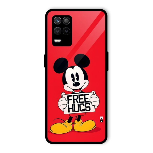 Free Hugs Glass Back Case for Realme 8 5G