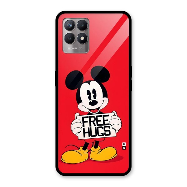 Free Hugs Glass Back Case for Realme 8i