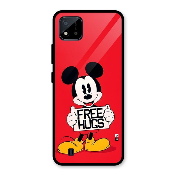 Free Hugs Glass Back Case for Realme C11 2021