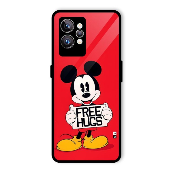 Free Hugs Glass Back Case for Realme GT2 Pro