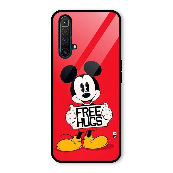 Free Hugs Glass Back Case for Realme X3